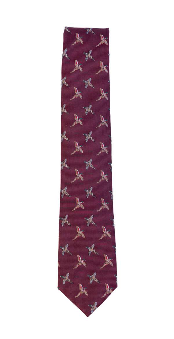 Bonart Clothing Silk Pheasant Tie BURE