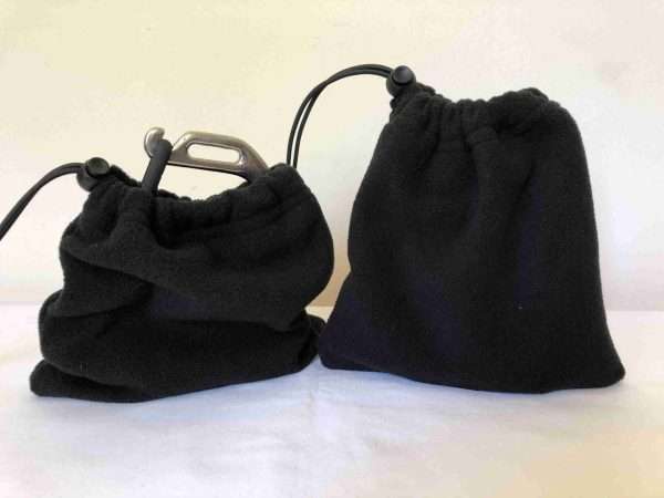 IMG 0724 scaled Fleece Stirrup Covers, Stirrup Bags Help protect your saddle from dirt and scratches from the stirrups. Colour - Black Items posted within 1-3 working days. Shipped using Royal Mail 2nd  Class. Back orders allow an extra 7 - 8 working days.