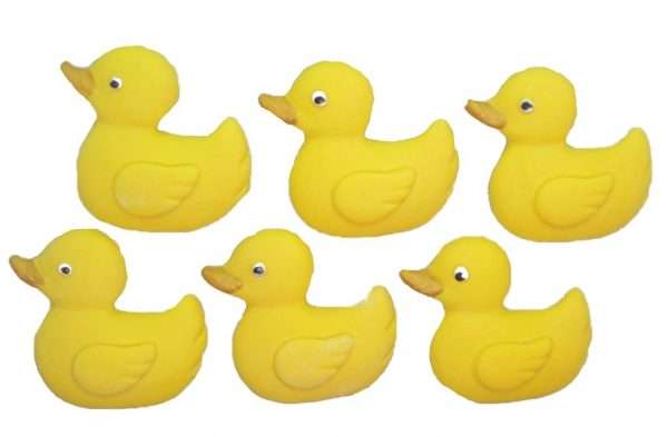 Inked620large20yellow20DucksJpeg LI 6 edible handmade Ducks cake topper decoration available in either White or Yellow. These will look great on any Baby Shower or Birthday Cake · Approx Size: 36mm-36mm