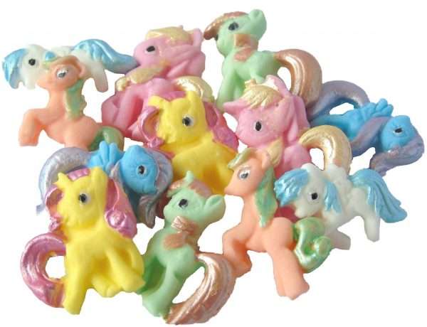 InkedInkedlittle pony jpeg LI These little painted coloured ponies are sure to be a big hit with them and their friends. 12 Little painted pony’s cupcake toppers ideal for birthday decorations Available in white with coloured hair or in full colour Fully edible and sure to raise a lot of smiles. Approx Size: average 3.5 cm wide -2 cm high