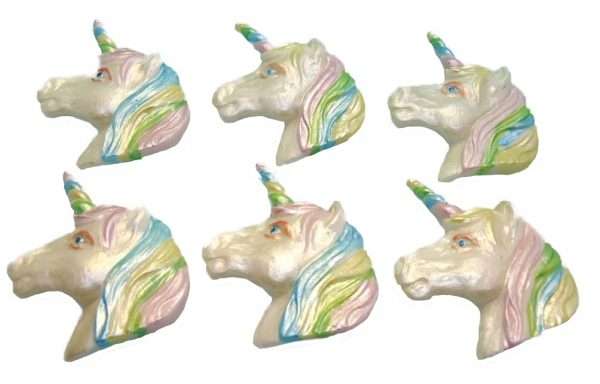 Inkedhorse20unicornsjpeg LI Are you wanting something that will suit the unicorn fan in the family? Then these unicorn faces are the answer Suitable for any age, with three colour designs we have for you to choose from. Just place on your cupcakes and let the magic happen. Unicorn faces baby shower and birthday cupcake toppers. · Unicorn face Approx Size: 4.5cm wide Available in: Pastel, Bright and Silver