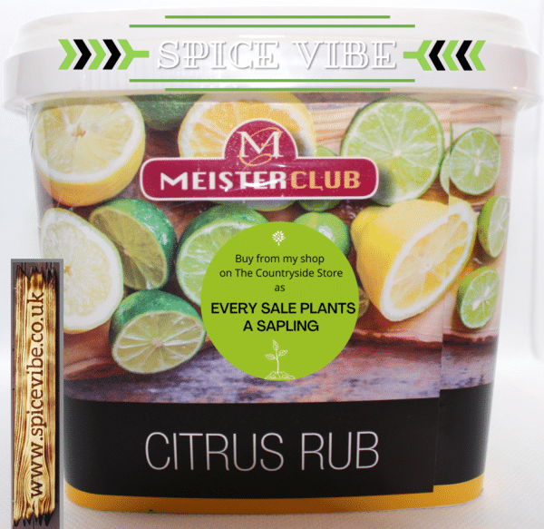 Citrus Rub <u><strong>Meister Club - Citrus Rub 800g</strong></u> This popular Citrus Rub is perfect for Pork, Chicken and Fish.  If you like to <strong>smoke meat and cook low and slow</strong> then do not look any further as this product is fantastic.  Adds such a delicate and subtle taste to meat, you will for sure lick your fingers. <b><u>Ingredients:</u></b> Salt, Sugar, Herb, Spices & Spice Extract, Corn Syrup Solids, Dehydrated Vegetable (Garlic and Onion) Yeast extract, Flavourings, Lemon and Lime peel, Antioxidants, Acidity Regulator, Anti Caking Agent, Vegetable Oil (Canola Seed) <b><u>Allergens:</u></b> <b>Might contain allergens</b> Meister Club Citrus Rub is manufactured on premises where Cow's Milk, Egg, Mustard, Soy, Wheat Gluten are used.