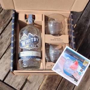 Whitby gin box tasting notes