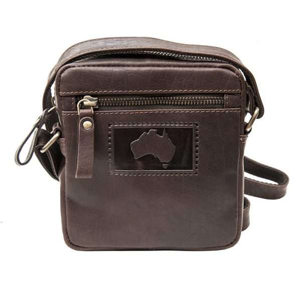 9010w w1 Coming in gorgeous dark brown and made from the highest quality oiled leather, this small bag is the perfect mix of rustic style and functionality