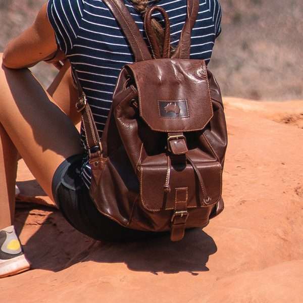 wombat outback backpack 1 This robust, trendy backpack is a super-stylish way to keep your belongings together, whether you’re travelling the globe or going for a scenic walk in the great outdoors.
