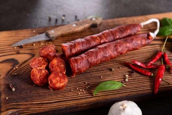 Chorizo Picante scaled 1 1024x684 1 The Black Farmer Charcuterie Tasting box is perfect for any get together as a tasty starter or simply a delicious snack or unique gift. <h4 class="bundled_product_title product_title"></h4>  