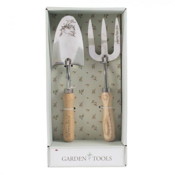fork and trowel5 <ul> <li>Wrendale fork and trowel set</li> <li>Gardening gift</li> <li>Price includes delivery</li> </ul>
