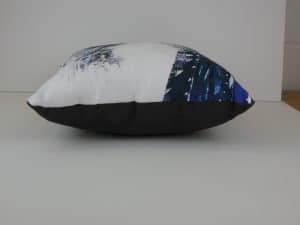 Side view of cushion
