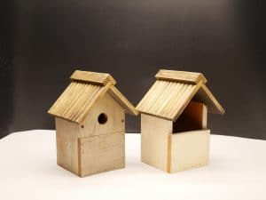 P1010227 Bespoke finished nesting boxes, perfect as a present, or just add some glam to your garden! Available as multi-purpose nesting box, or robin nesting box Price is per item not both!