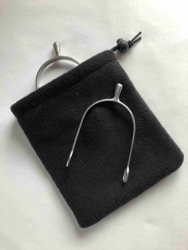 IMG 2714 scaled Fleece Storage Bags for Spurs <div>Made from polar fleece with elastic draw string and plastic toggle.</div> <div></div> <div>Keep your spurs together in this handy pouch, can be hung up in the tack room or horse box when spurs are not needed.</div> <div></div> <div>Items posted within 1-3 working days. Shipped using Royal Mail 2nd Class.</div>