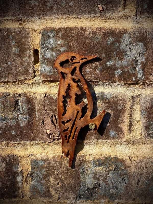 WELCOME TO THE RUSTIC GARDEN ART SHOP Here we have one of our. Exterior Rustic Woodpecker Woodland Bird Garden Wall Art House Gate Fence Shed Sign Hanging Metal Rustic Bird Bath Bird Feeder Art Gift. Sizes & Measurements:
14cm x 10cm Made From 2mm Mild Steel.