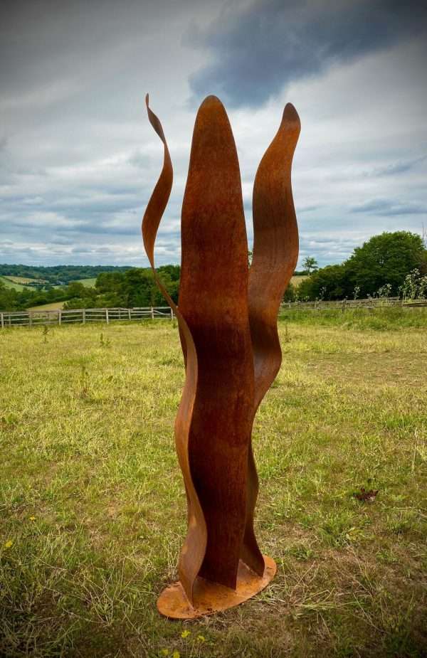WELCOME TO THE RUSTIC GARDEN ART SHOP Here we have one of our. Rustic Exterior Reed Wave Flow Modern Simplistic Metal Yard Art Garden Sculpture Gift Sizes & Measurements:
SUPERSIZE:
200cm x 50cm x 40cm ***SHIPPING AVAILABLE TO THE UK ONLY***