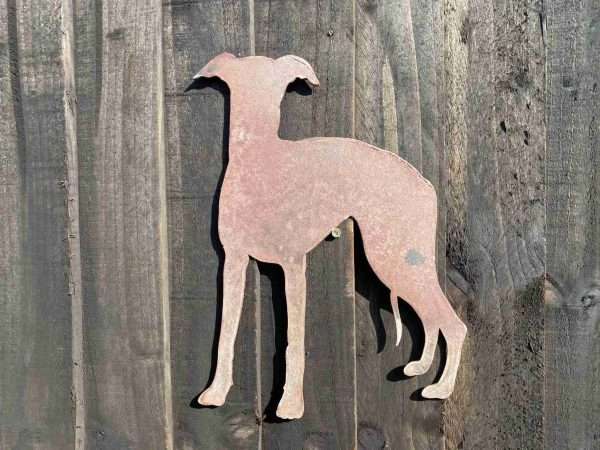 il fullxfull.2407446275 3moe scaled WELCOME TO THE RUSTIC GARDEN ART SHOP Here we have one of our. Small Exterior Rustic Rusty Whippet Greyhound Lurcher Dog Garden Wall Hanger House Gate Sign Hanging Metal Art Sculpture Sizes & Measurements:
15cm x 18cm Made From 2mm Mild Steel