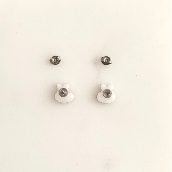 back of bee earrings