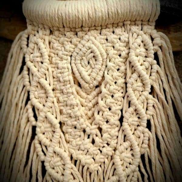 274530807 100812659218872 8781650964214701609 n MACRAME WALL HANGING ON ANTLER AND DRIFTWOOD
