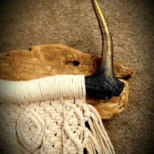 274578251 100812665885538 2082584183840394260 n MACRAME WALL HANGING ON ANTLER AND DRIFTWOOD