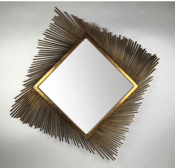 FASCIO MIRROR ANTIQUE GOLD Elliott of London Fascio Mirror   Finishes: Bronze, Antique Gold, Graphite, Antqiue Silver   Dimensions: H 1350 x W1350 x D75   (Prices depending on Finish)   Please call for more information 01494758896 Worldwide Shipping Available! All Commissions Welcome www.elliottoflondon.co.uk info@elliottoflondon.co.uk