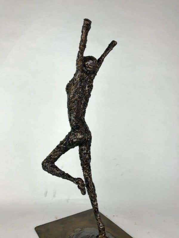 Release Bronze Sculpture Gallery 4 'Release' Limited Edition - 9 Editions Handcrafted Sculpture by British Sculptor Charles Elliott Handmade in Buckinghamshire.   Overall Dimensions: 44cm Height 16cm Width 24cm Depth   Worldwide Shipping Available! All Commissions Welcome www.elliottoflondon.co.uk info@elliottoflondon.co.uk