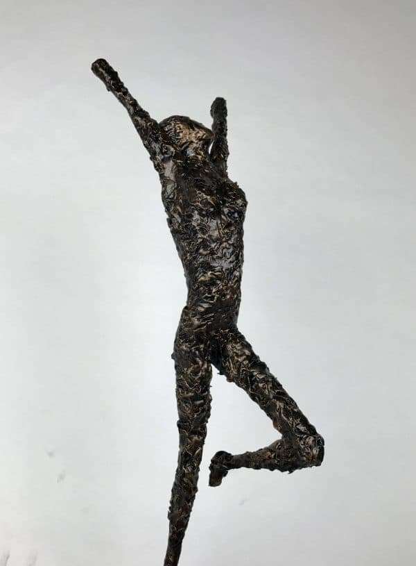 Release Bronze Sculpture Gallery 8 'Release' Limited Edition - 9 Editions Handcrafted Sculpture by British Sculptor Charles Elliott Handmade in Buckinghamshire.   Overall Dimensions: 44cm Height 16cm Width 24cm Depth   Worldwide Shipping Available! All Commissions Welcome www.elliottoflondon.co.uk info@elliottoflondon.co.uk