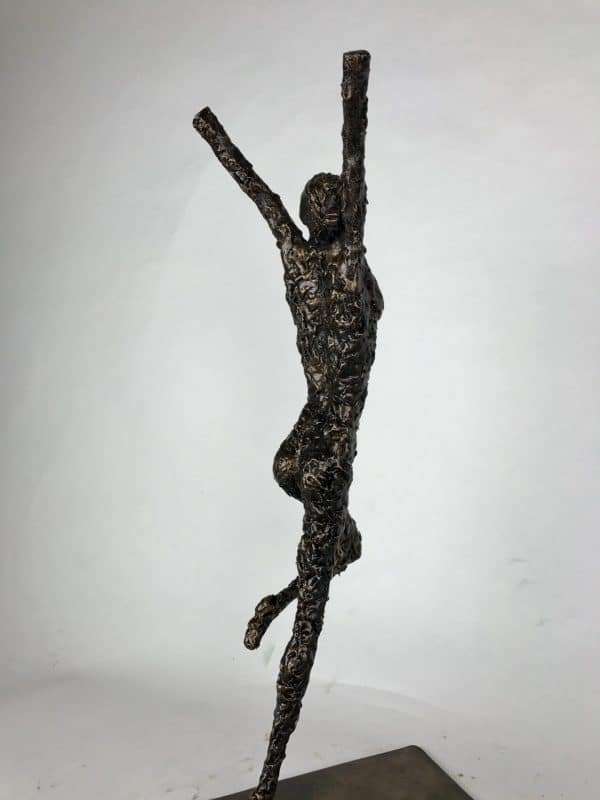 Release Bronze Sculpture Main 'Release' Limited Edition - 9 Editions Handcrafted Sculpture by British Sculptor Charles Elliott Handmade in Buckinghamshire.   Overall Dimensions: 44cm Height 16cm Width 24cm Depth   Worldwide Shipping Available! All Commissions Welcome www.elliottoflondon.co.uk info@elliottoflondon.co.uk