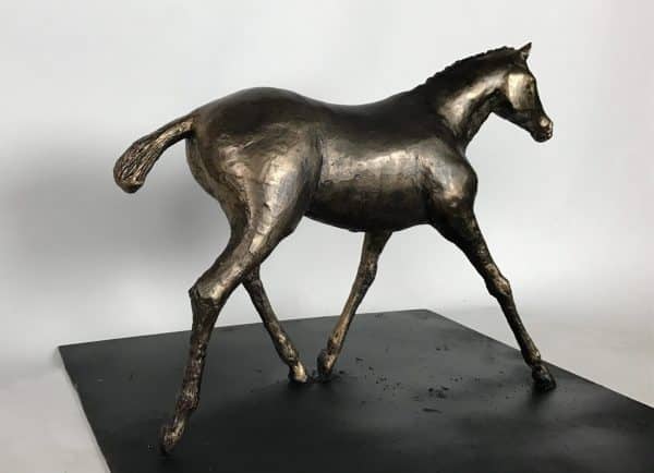 download 100 Foal Miniature Bronze Sculpture by Charles Elliott   Dimensions 40cm x 28cm x 15cm   Limited Edition - 9 Editions   Worldwide Shipping Available! All Commissions Welcome www.elliottoflondon.co.uk info@elliottoflondon.co.uk