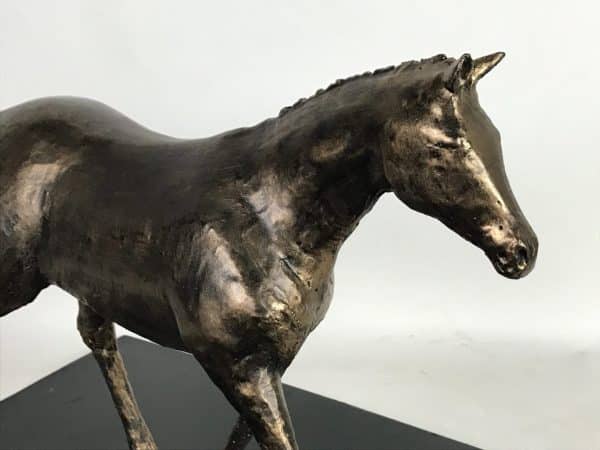 download 2021 07 06T095321.217 Foal Miniature Bronze Sculpture by Charles Elliott   Dimensions 40cm x 28cm x 15cm   Limited Edition - 9 Editions   Worldwide Shipping Available! All Commissions Welcome www.elliottoflondon.co.uk info@elliottoflondon.co.uk