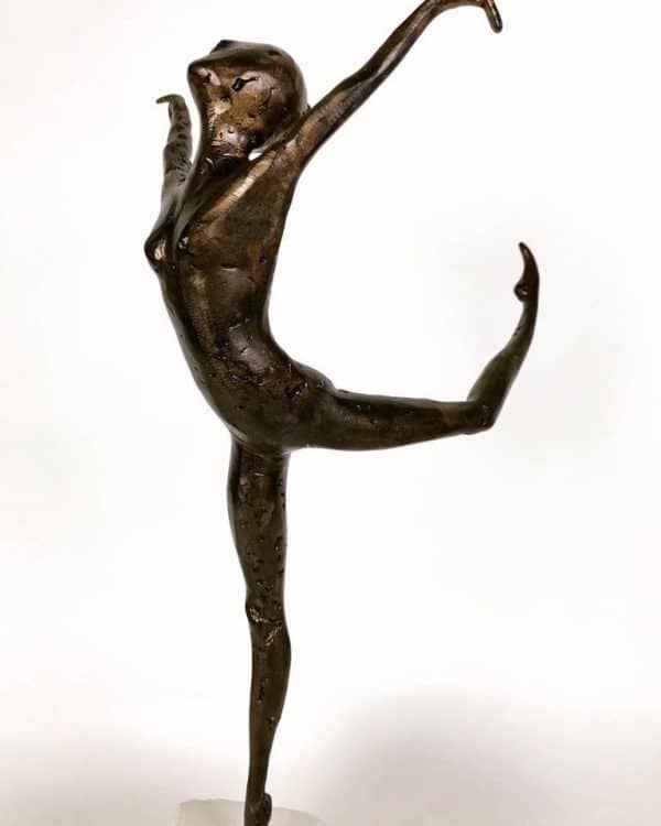 download 42 3 Coryphee 2017 bronze sculpture by internationally renowned British bronze sculptor. Various plinths are available in a range of materials & finishes, including stone, marble & metal. International shipping, delivery & installation available!