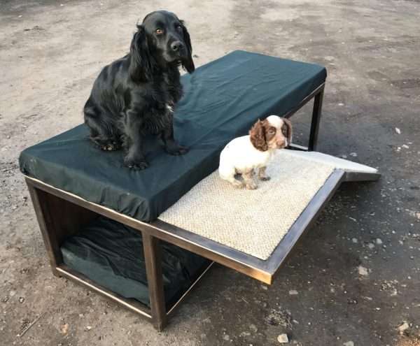 download 53 Dog Bed Bunk   Created & made to measure to sit at the end of any bed or for any home! Perect way to get the dogs out of your bed!   Made to order   Worldwide Shipping Available! All Commissions Welcome www.elliottoflondon.co.uk info@elliottoflondon.co.uk