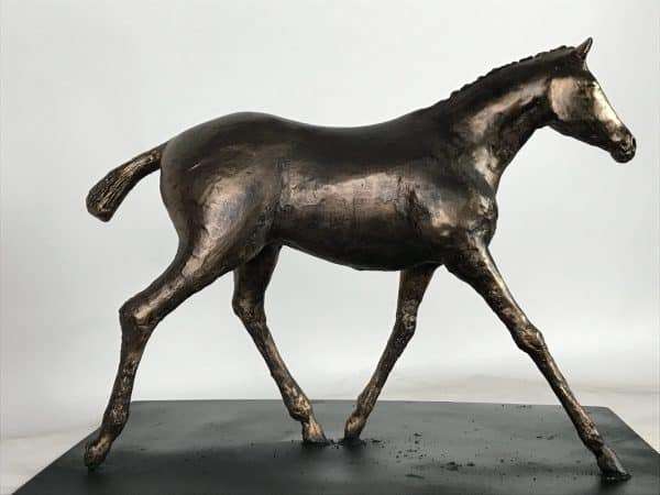 download 99 Foal Miniature Bronze Sculpture by Charles Elliott   Dimensions 40cm x 28cm x 15cm   Limited Edition - 9 Editions   Worldwide Shipping Available! All Commissions Welcome www.elliottoflondon.co.uk info@elliottoflondon.co.uk