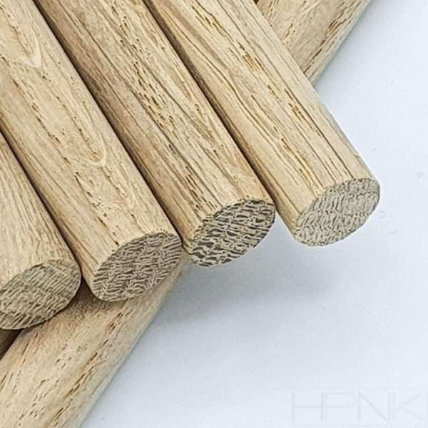 10mm Oak Dowel 300mm Long Pack of 10 Our 10mm Oak Dowel 300mm Length - Pack of 10 is a must-have for any woodworking enthusiast or professional. Crafted from the finest oak, these dowels are not only robust and durable but also exude a natural elegance that only oak can provide. The rich grain and warm colour of the oak make these dowels aesthetically pleasing, adding a touch of sophistication to any project.