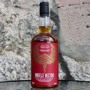 a bottle of Angels' Nectar Oloroso Sherry Cask Edition single malt whisky bottled at 46%