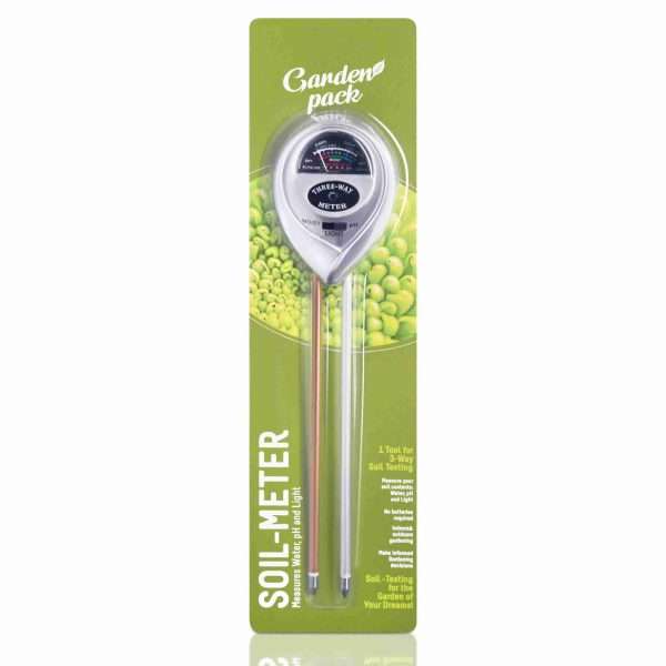 1 scaled Always wondering if you are keeping your garden the proper wetness? Now you can purchase a 3-in-1 Soil Tester and stop guessing.