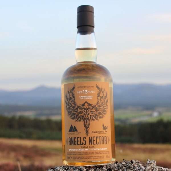 above strathspey sq copy <p class="preFade fadeIn">Distilled in the Cairngorms National Park the Angels’ Nectar Cairngorms 4th Edition is a Single Cask  Speyside Single Malt, bottled in partnership with the Cairngorms Trust to support environmental and community projects in the Cairngorms. Matured for 13 years this is a single cask bottling of just 371 bottles.</p> <p class="preFade fadeIn">Natural colour, zesty on the nose, this is an enchanting dram with notes reminiscent of traditional boiled sweets.</p> <p class="preFade fadeIn">46% / 700ml / 5060406640199</p> Age: Only available to those over 18. Delivery: Price includes delivery within the UK.
