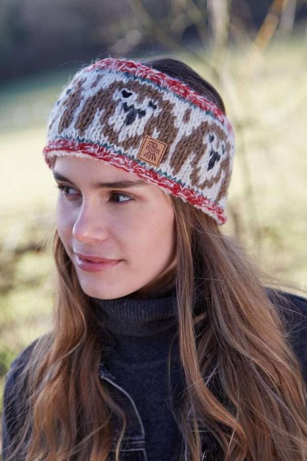 hound headband red 4 <p style="text-align: center"><strong><span style="font-size: 18pt">Hazy Hound Headband, Hand Knitted</span></strong></p> <p style="text-align: center"><span style="font-size: 14pt">Our newest Hazy mohair blend hat. Perfect for those long dog walks.</span></p> <p style="text-align: center"><span style="font-size: 14pt"> Sherpa fleece lined for extra comfiness!</span> <span style="font-size: 14pt">Women's hand knitted wool mohair blend  headband, with hound dog patterns.</span></p> <p style="text-align: center"><span style="font-size: 14pt">Red, Brown, Oatmeal colours.</span></p> <p style="text-align: center"><span style="font-size: 14pt">Wool/Mohair blend</span> <span style="font-size: 14pt">Hand knitted</span> <span style="font-size: 14pt">Colours and patterns may vary slightly due to the handmade nature of this product. </span></p> <div class="row"> <div id="item_price" class="col-sm-12"> <p style="text-align: center"><span style="font-size: 14pt">No two items are exactly the same!</span></p> <p style="text-align: center"><span style="font-size: 14pt">Handwarmers and Bobble Hat available in this pattern.</span></p> <p style="text-align: center"><span style="font-size: 14pt">All colours are represented as closely as possible, we cannot guarantee 100% accuracy.</span></p> <h1 style="text-align: center"><strong>FREE P&P</strong></h1> </div> </div>