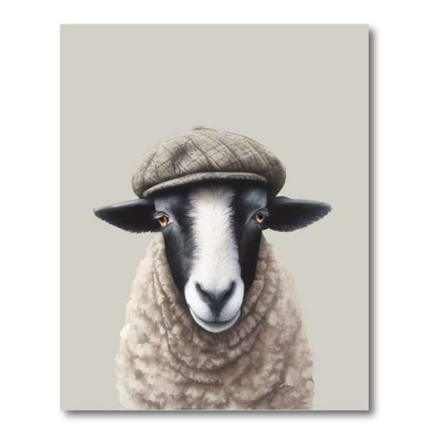 Rupert Sheep Country Art Print