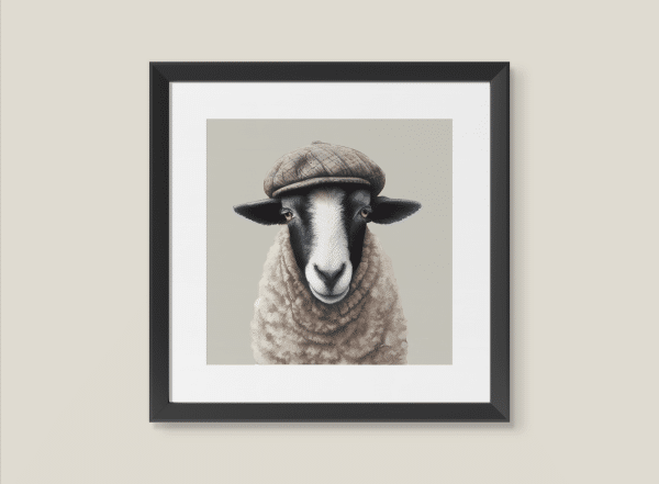 Rupert Sheep Country Art Print