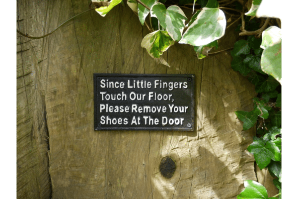 little fingers Crafted from high-quality cast iron, this sign is more than just a statement piece. It's a testament to the enduring allure of cast iron, a material known for its robustness and longevity. Cast iron has been used for centuries in various applications, from cookware to architectural elements, and now, it finds a new purpose in our charming door sign.