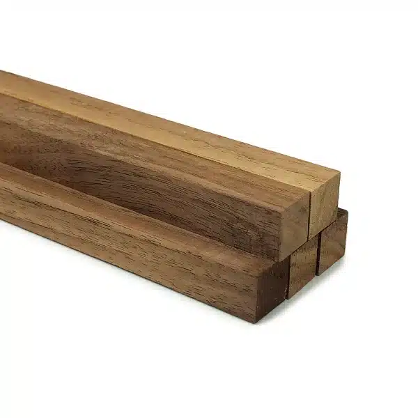 Introducing our Walnut Square Dowel 9.5mm x 900mm, a product that is as versatile as it is durable. This dowel, crafted from the finest quality walnut wood, is a testament to the beauty and strength inherent in nature. The dimensions of 9.5mm x 900mm make it an ideal choice for a variety of applications, from woodworking projects to home decor. The Walnut Square Dowel 9.5mm x 900mm is a perfect blend of form and function. Its square shape provides a unique aesthetic appeal while also offering enhanced stability compared to round dowels. The rich, dark hue of the walnut wood adds an element of sophistication and elegance to any project.